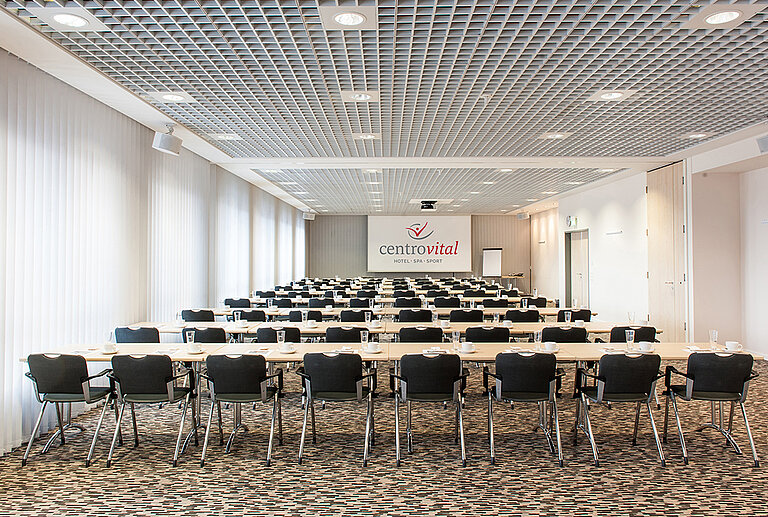 Conference rooms 1 & 2 connected