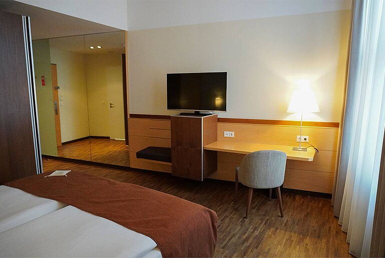 Superior Kingbett Zimmer im centrovital Hotel Berlin