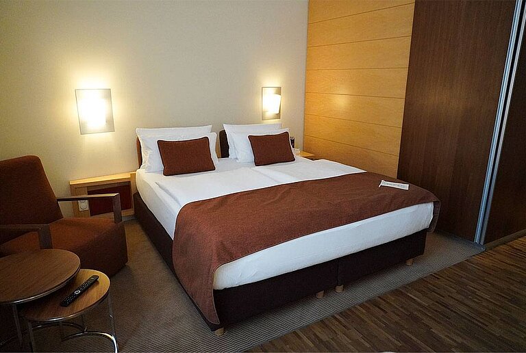 Superior Kingbett Zimmer im centrovital Hotel Berlin