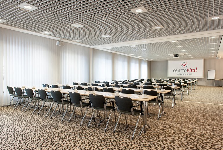 Conference room with a capacity of 200 persons at centrovital Berlin