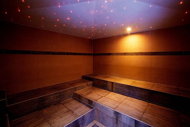 The ottoman sauna with steam bath