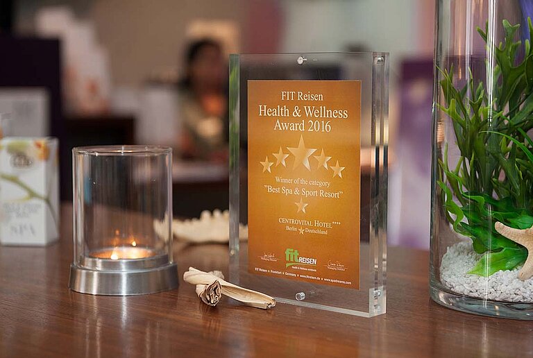 Centrovital - Gewinner des FIT Reisen Health & Wellness Awards 2016