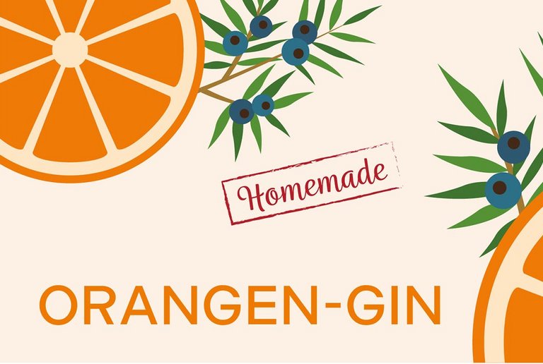 Orangen-Gin aus dem centrovital - homemade